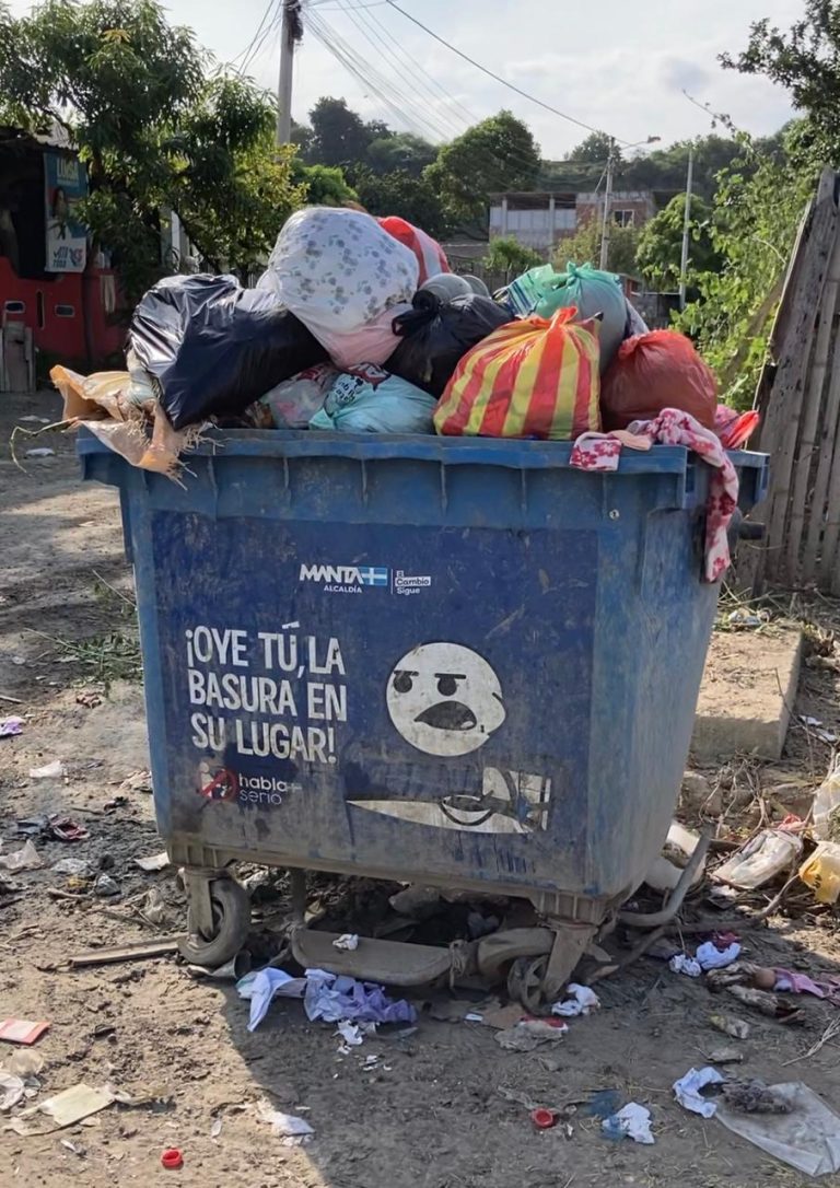 Crisis de basura en Manta: insalubridad, malos olores y abandono ...