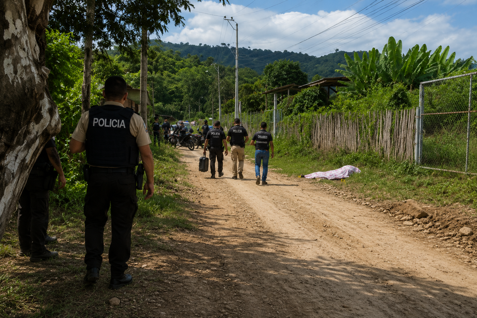 Un hombre identificado como Stalin Steven Chávez Cedeño fue asesinado a bala la tarde del miércoles 19 de agosto de 2026 en el sitio Naranjal, parroquia Calderón, cantón Portoviejo (Manabí).